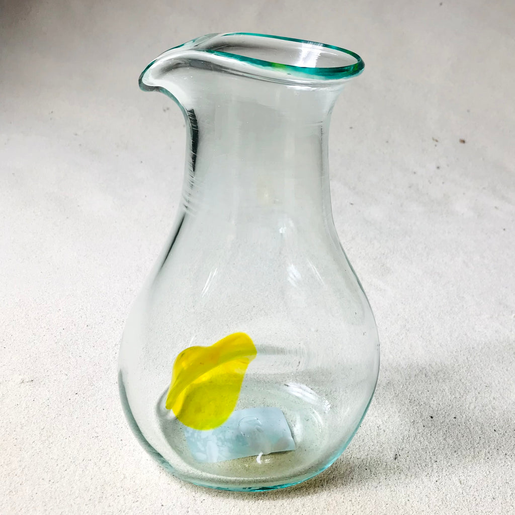 Blown glass - jug (22cm dimple) ~ 1000ml