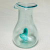 Blown glass - jug (22cm dimple) ~ 1000ml