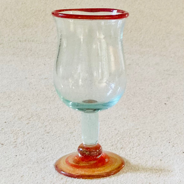 Blown glass - goblet (standard wine)