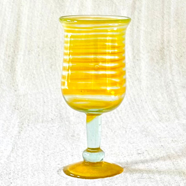 Blown glass - goblet (standard wine)