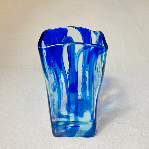 Blown glass - vase (square 36cm)