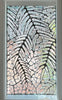 Dalle de Verre 'Clear Palms' panels ~ 1.5 x 1m