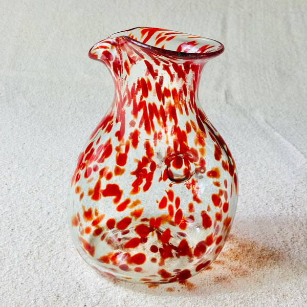 Blown glass - jug (15cm pinched) ~ 250ml