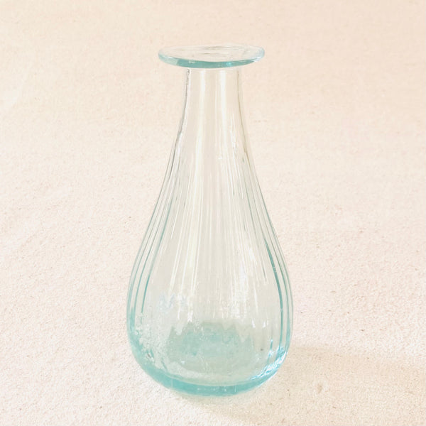 Blown glass - bottle (18cm teardrop) ~ 150ml