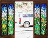 Dalle de Verre ‘Floramondo’ door accent