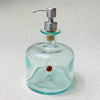 Blown glass - bottle with dispenser top