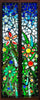 Dalle de Verre ‘Floramondo’ door accent