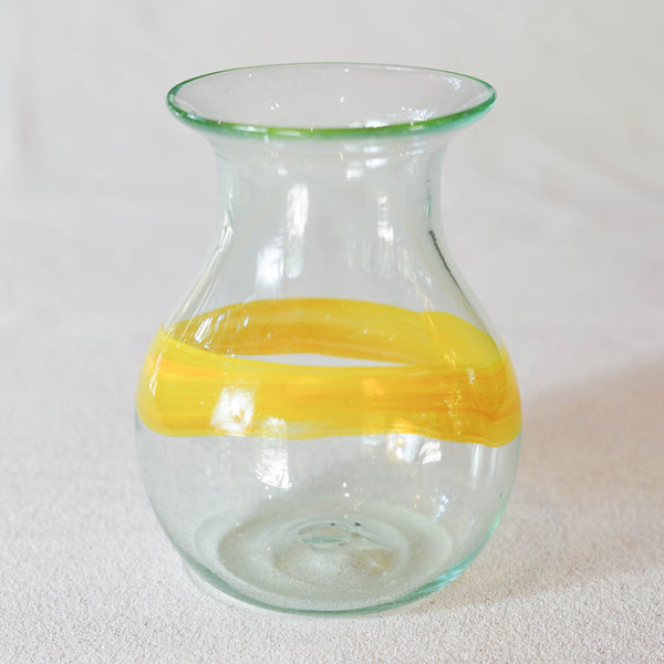 Blown glass - vase (pot 20cm)