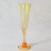 Blown glass - goblet (champagne flute)