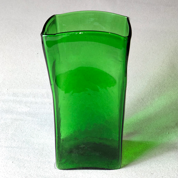 Blown glass - vase (35cm square)