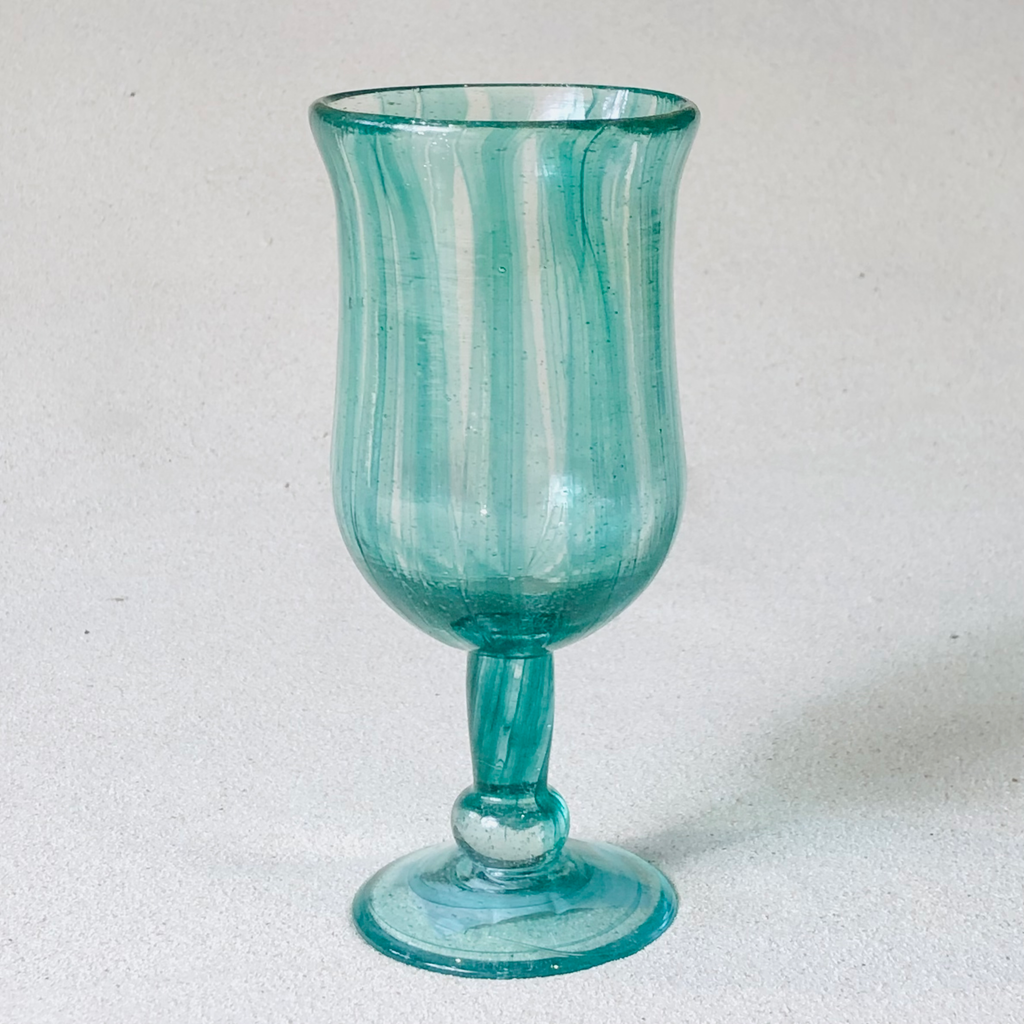 Blown glass - goblet (standard wine)