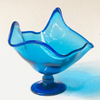 Blown glass - olive dish